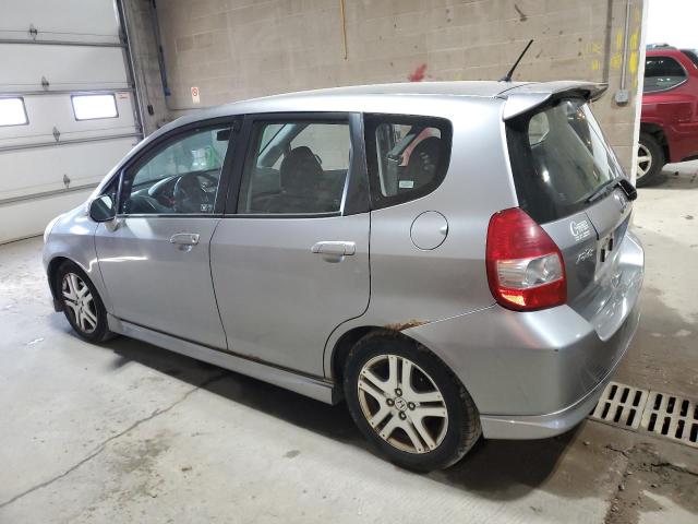 JHMGD38667S009098 - 2007 HONDA FIT S 银色 照片 2