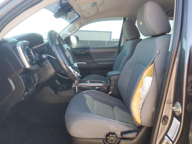 5TFAX5GN3KX144490 - 2019 TOYOTA TACOMA DOUBLE CAB Grafito foto 7