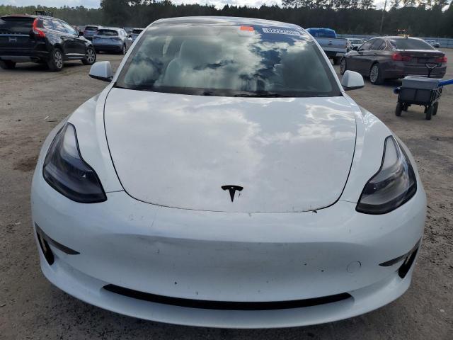 5YJ3E1EA8PF562813 - 2023 TESLA MODEL 3 WHITE photo 5