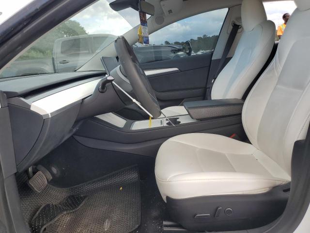 5YJ3E1EA8PF562813 - 2023 TESLA MODEL 3 WHITE photo 7