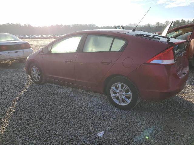 JHMZE2H73AS032810 - 2010 HONDA INSIGHT EX BURGUNDY photo 2