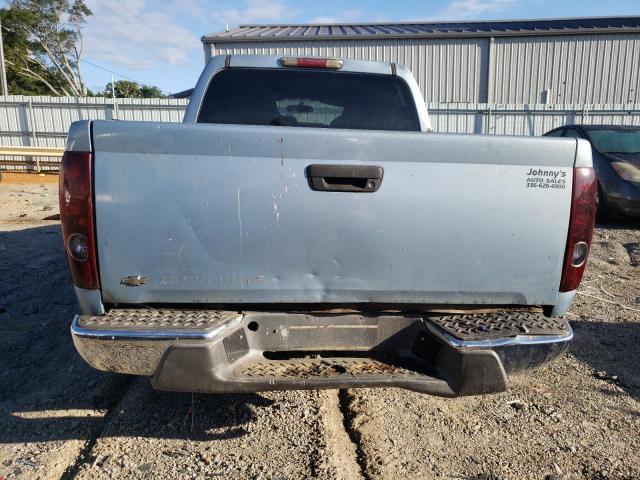 1GCCS136X58291452 - 2005 CHEVROLET COLORADO BLUE photo 6