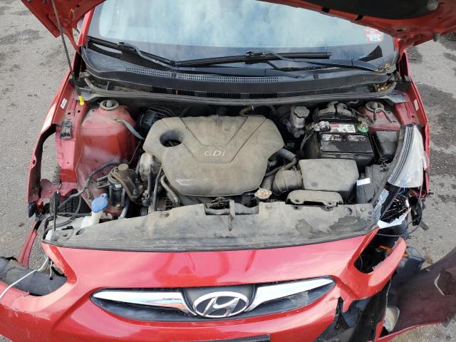 KMHCU5AE8CU054115 - 2012 HYUNDAI ACCENT GLS RED photo 11