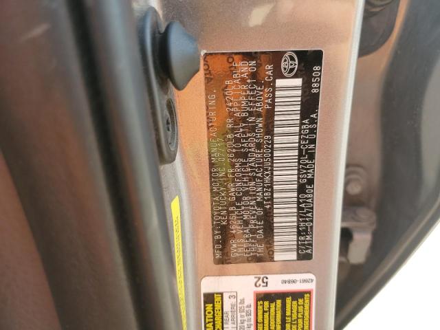 4T1BZ1HKXJU500229 - 2018 TOYOTA CAMRY XSE 灰色 照片 13