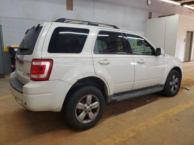 1FMCU9EG8BKA32435 - 2011 FORD ESCAPE LIMITED WHITE photo 3