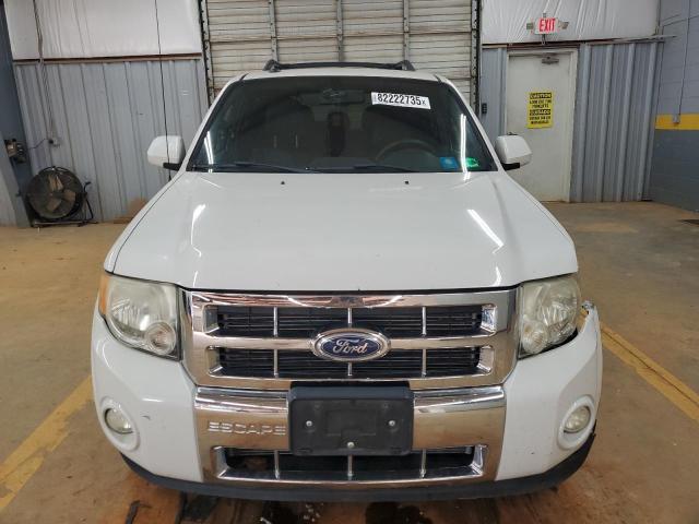 1FMCU9EG8BKA32435 - 2011 FORD ESCAPE LIMITED WHITE photo 5