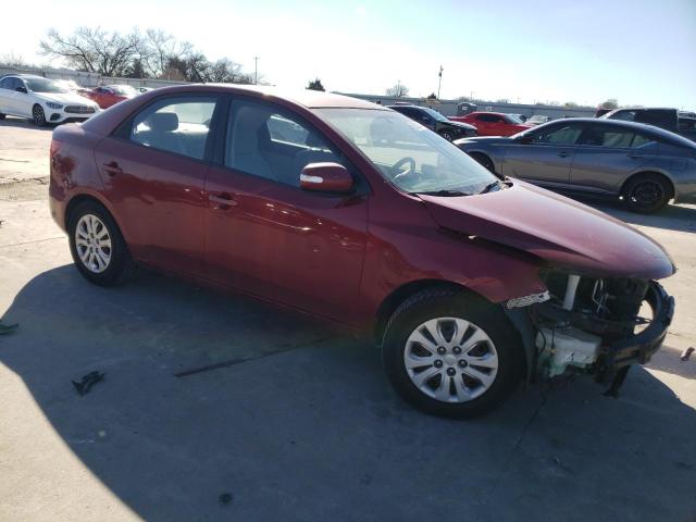 KNAFU4A22A5826484 - 2010 KIA FORTE EX RED photo 4