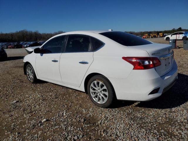 3N1AB7AP2KY352978 - 2019 NISSAN SENTRA S WHITE photo 2