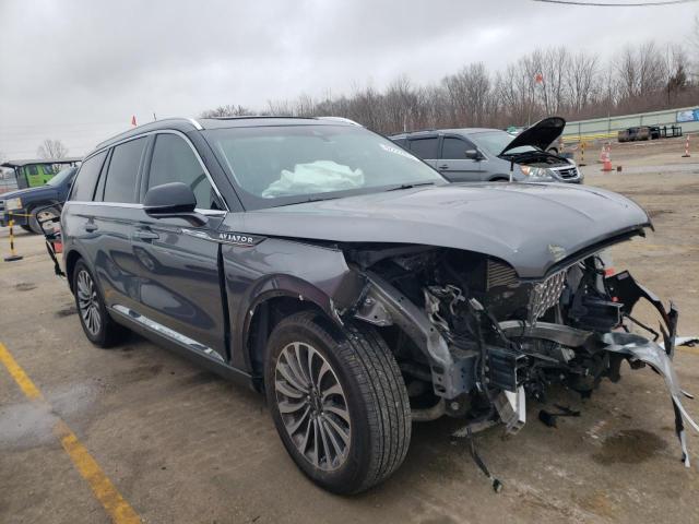 5LM5J7WC0MGL18395 - 2021 LINCOLN AVIATOR RESERVE GRAY photo 4