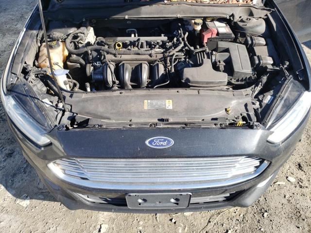 3FA6P0H76ER332903 - 2014 FORD FUSION SE BLACK photo 11