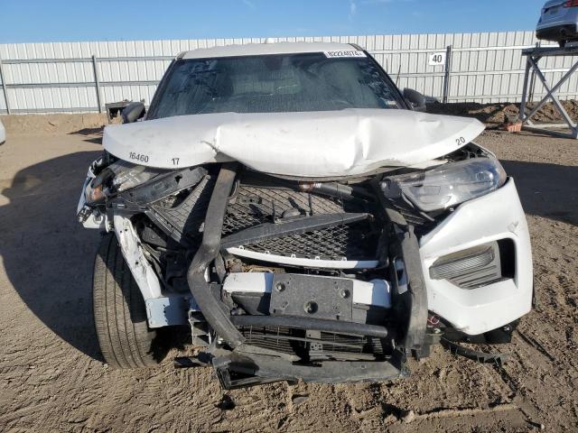 1FM5K8AB5LGB23203 - 2020 FORD EXPLORER POLICE INTERCEPTOR 白色 照片 5