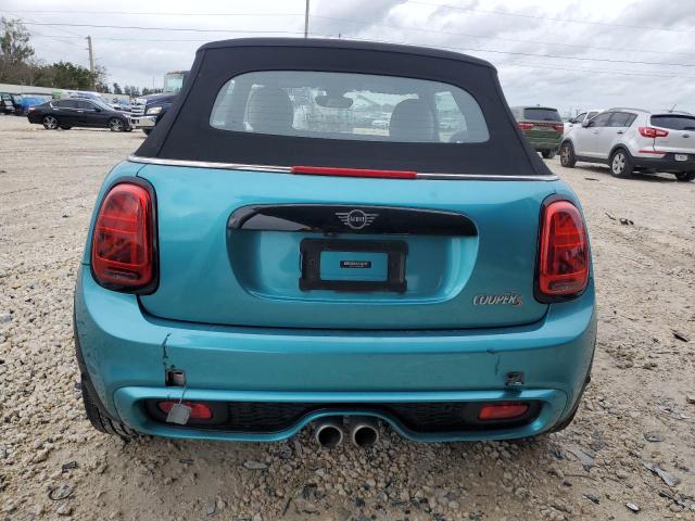 WMWWJ5C08L3L31229 - 2020 MINI COOPER S TURQUOISE photo 6