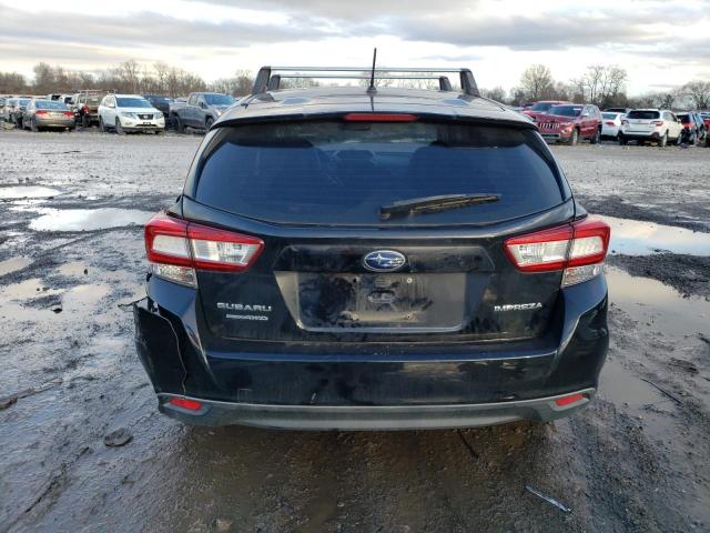 4S3GTAA64J3704295 - 2018 SUBARU IMPREZA BLACK photo 6