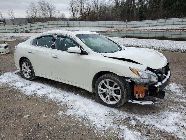 1N4AA5AP1DC846643 - 2013 NISSAN MAXIMA S WHITE photo 4