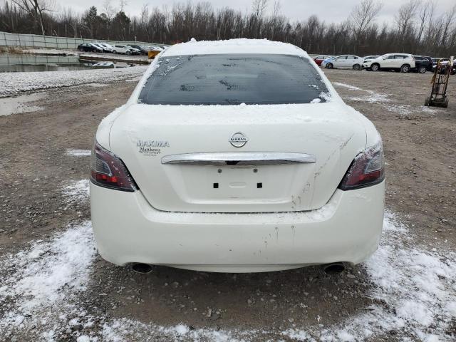 1N4AA5AP1DC846643 - 2013 NISSAN MAXIMA S WHITE photo 6