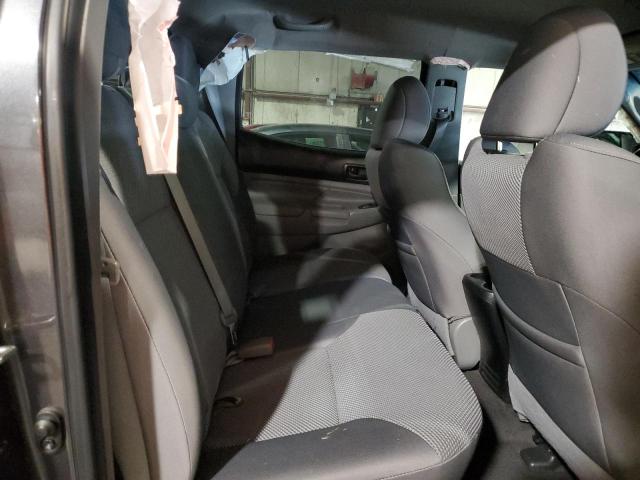 3TMLU4EN1FM179684 - 2015 TOYOTA TACOMA DOUBLE CAB GRAY photo 10