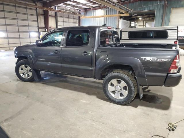 3TMLU4EN1FM179684 - 2015 TOYOTA TACOMA DOUBLE CAB GRAY photo 2
