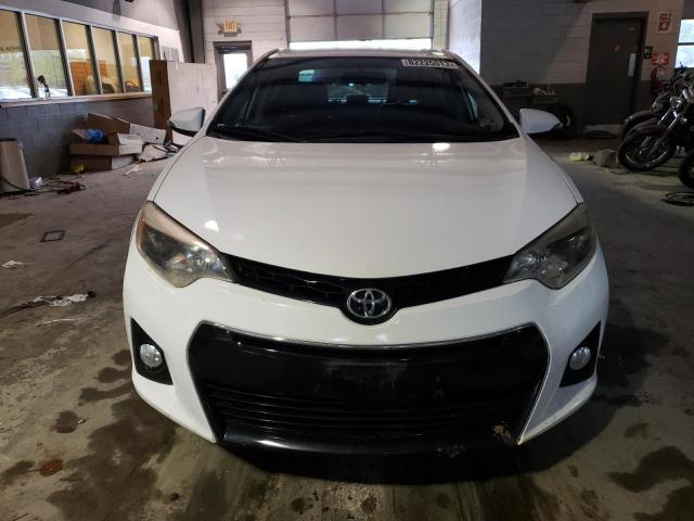 5YFBURHE9FP266729 - 2015 TOYOTA COROLLA L WHITE photo 5