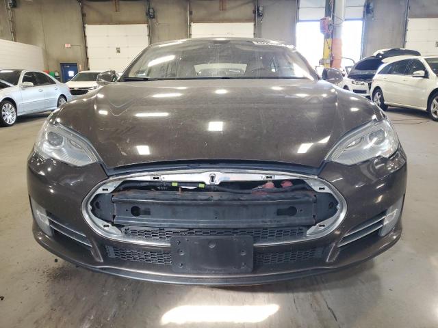 5YJSA1DP8DFP18034 - 2013 TESLA MODEL S 棕色 照片 5