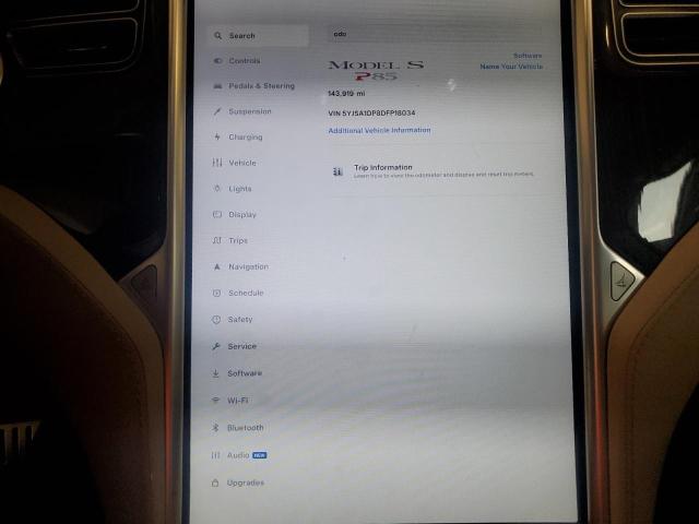 5YJSA1DP8DFP18034 - 2013 TESLA MODEL S 棕色 照片 9