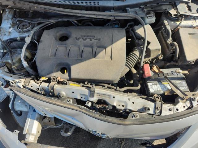 5YFBU4EE4CP036972 - 2012 TOYOTA COROLLA BASE Plata foto 11