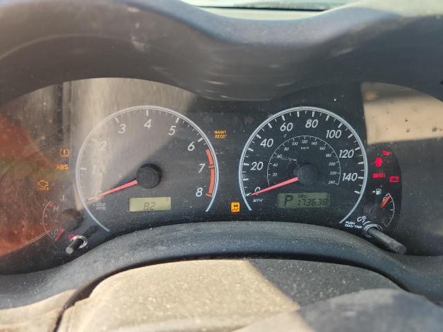 5YFBU4EE4CP036972 - 2012 TOYOTA COROLLA BASE Plata foto 9