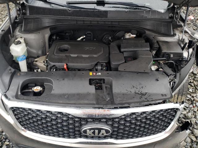 5XYPG4A32GG089116 - 2016 KIA SORENTO LX GRAY photo 12