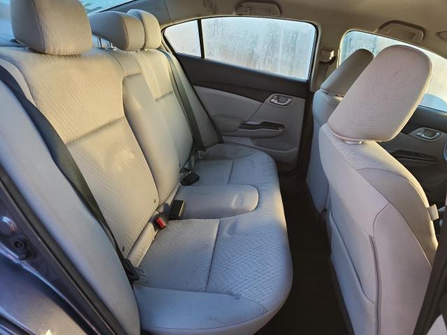 19XFB2F5XFE296826 - 2015 HONDA CIVIC LX GRAY photo 10