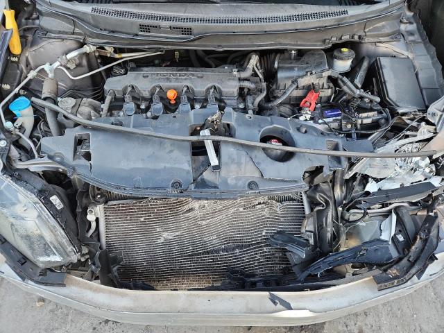 19XFB2F5XFE296826 - 2015 HONDA CIVIC LX GRAY photo 11