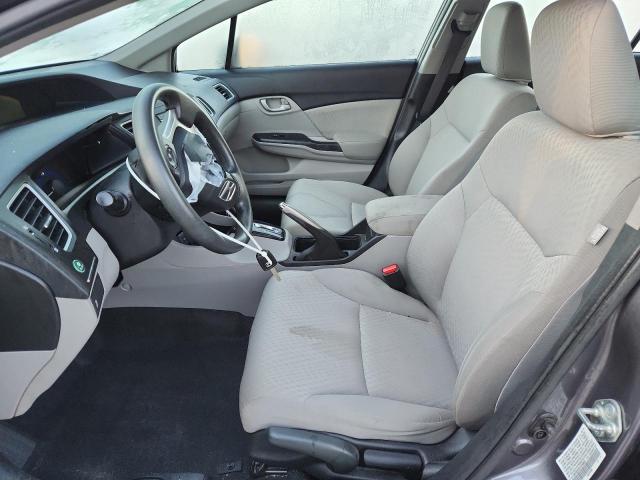 19XFB2F5XFE296826 - 2015 HONDA CIVIC LX GRAY photo 7