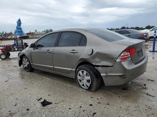 2HGFA16537H315401 - 2007 HONDA CIVIC LX GRAY photo 2