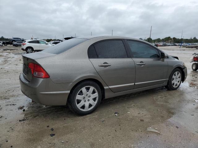 2HGFA16537H315401 - 2007 HONDA CIVIC LX GRAY photo 3