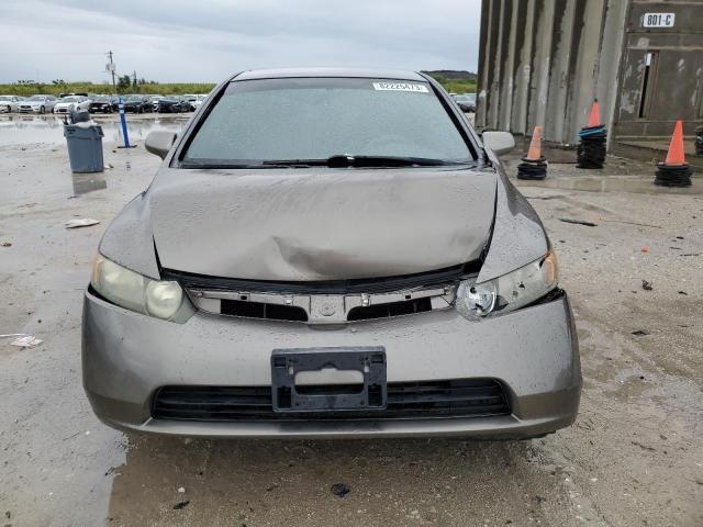 2HGFA16537H315401 - 2007 HONDA CIVIC LX GRAY photo 5