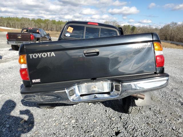 5TEGN92N14Z419977 - 2004 TOYOTA TACOMA DOUBLE CAB PRERUNNER BLACK photo 6