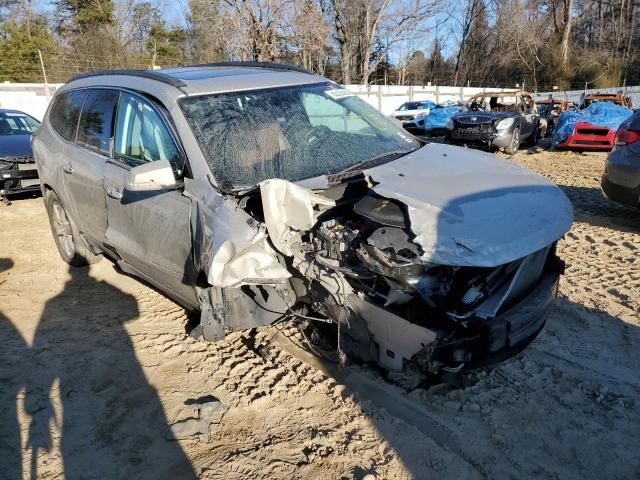 1GNKVJKD4FJ282461 - 2015 CHEVROLET TRAVERSE LTZ BEIGE photo 4