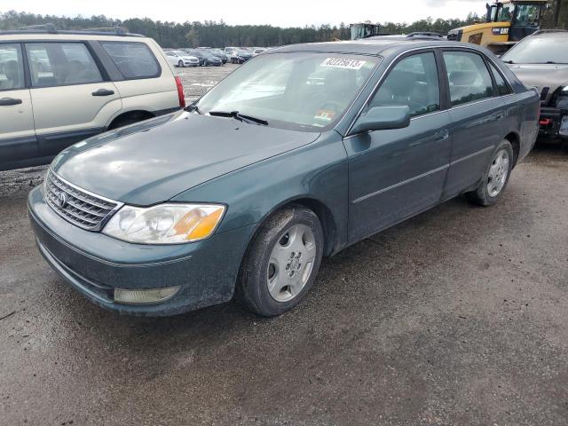 4T1BF28B03U275417 - 2003 TOYOTA AVALON XL GREEN photo 1