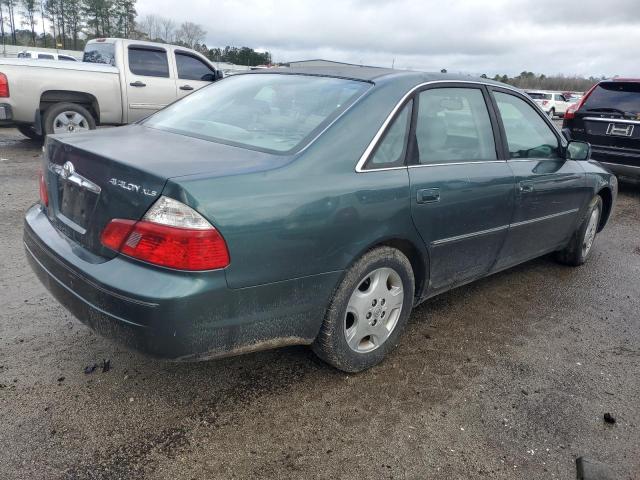 4T1BF28B03U275417 - 2003 TOYOTA AVALON XL GREEN photo 3