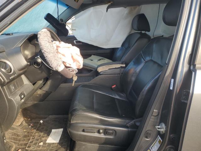 5FNYF4H5XBB035819 - 2011 HONDA PILOT EXL GRAY photo 7