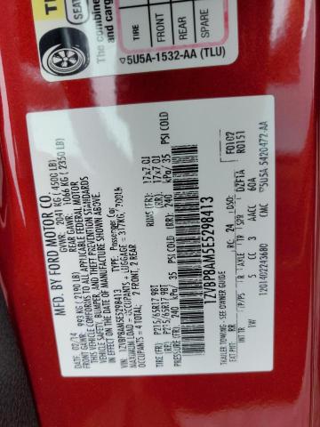1ZVBP8AM5E5298413 - 2014 FORD MUSTANG RED photo 12