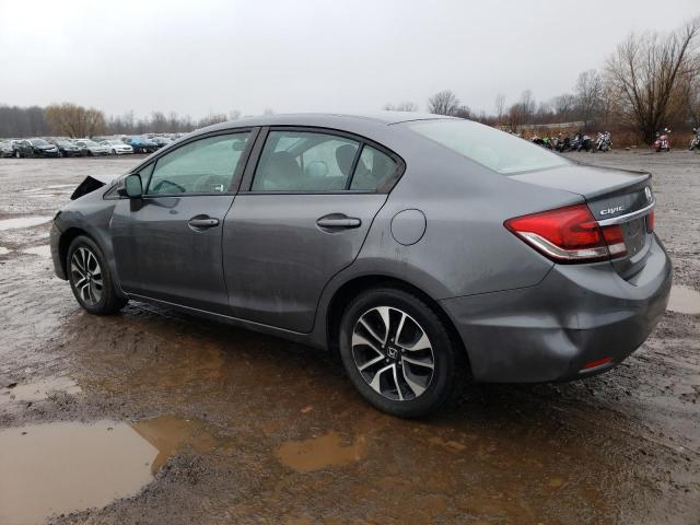 19XFB2F84DE006037 - 2013 HONDA CIVIC EX GRAY photo 2