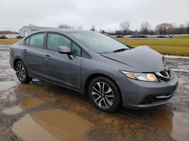 19XFB2F84DE006037 - 2013 HONDA CIVIC EX GRAY photo 4