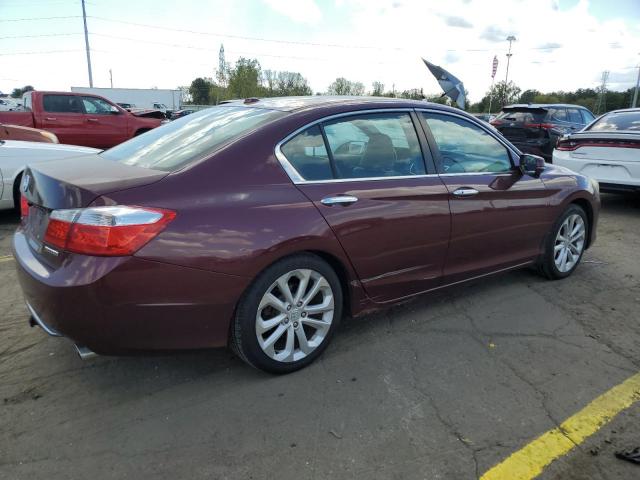 1HGCR2F92EA800368 - 2014 HONDA ACCORD TOURING BURGUNDY photo 3