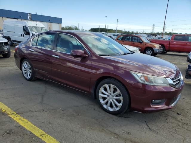 1HGCR2F92EA800368 - 2014 HONDA ACCORD TOURING BURGUNDY photo 4