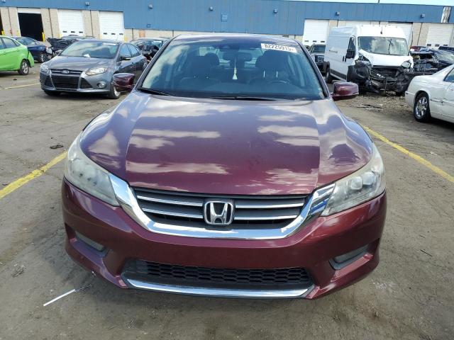 1HGCR2F92EA800368 - 2014 HONDA ACCORD TOURING BURGUNDY photo 5