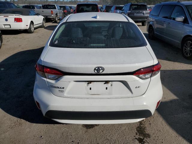 5YFEPRAE8LP134782 - 2020 TOYOTA COROLLA LE WHITE photo 6