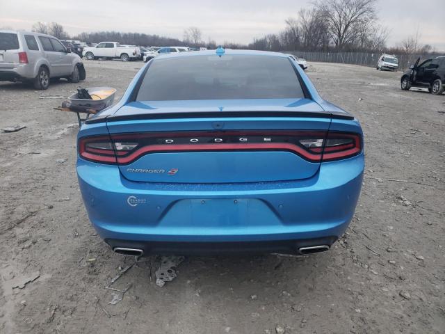 2C3CDXJG7JH316566 - 2018 DODGE CHARGER GT BLUE photo 6