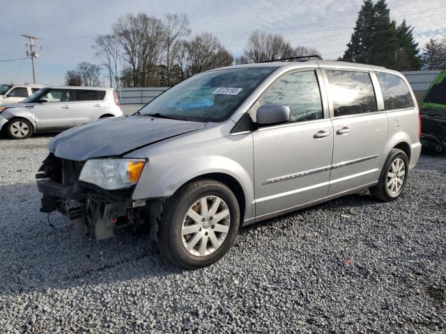 2C4RC1BG8DR802421 - 2013 CHRYSLER TOWN & COU TOURING SILVER photo 1