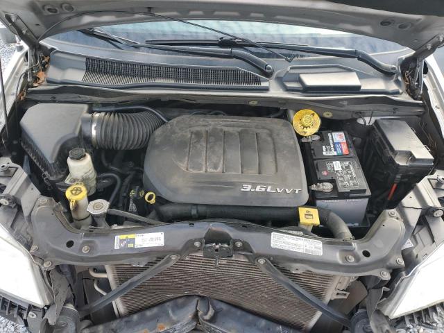 2C4RC1BG8DR802421 - 2013 CHRYSLER TOWN & COU TOURING SILVER photo 12