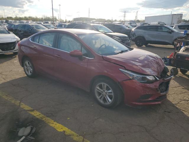 1G1BE5SMXJ7101037 - 2018 CHEVROLET CRUZE LT წითელი ფოტო 4