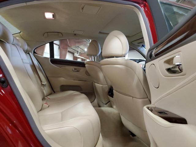 JTHCL5EF1D5019355 - 2013 LEXUS LS 460 RED photo 10